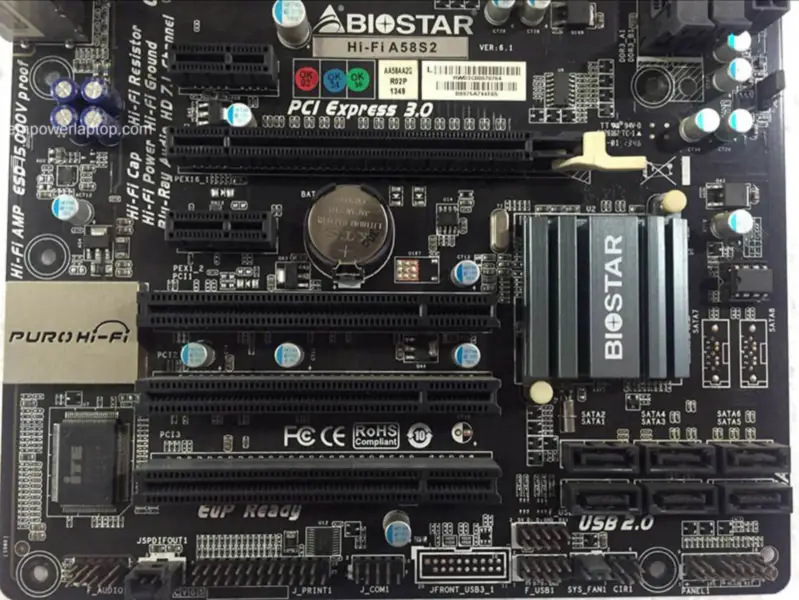 Základní deska Biostar Hi-Fi A58S2 FM2 + 860K 7650K AMD A55