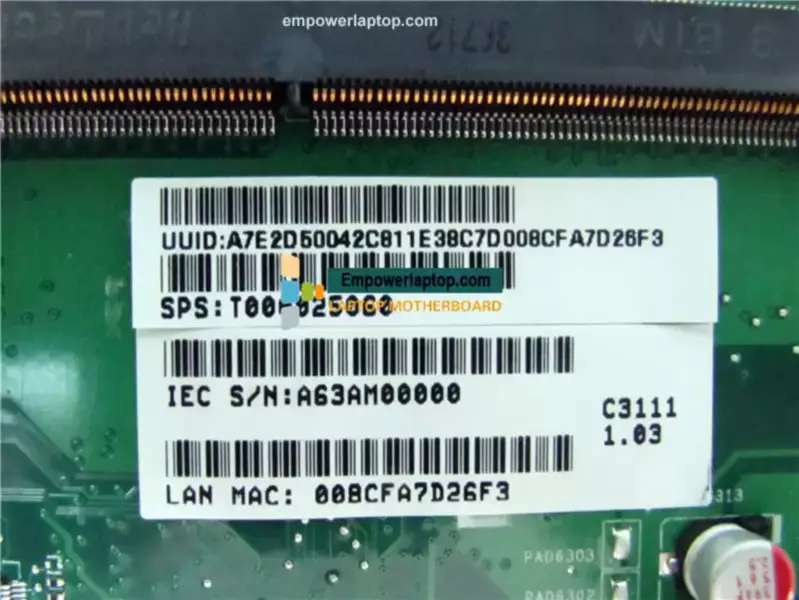 Základní deska Toshiba SPS T000025060 DX730 DX735 Intel HM65 HD3000