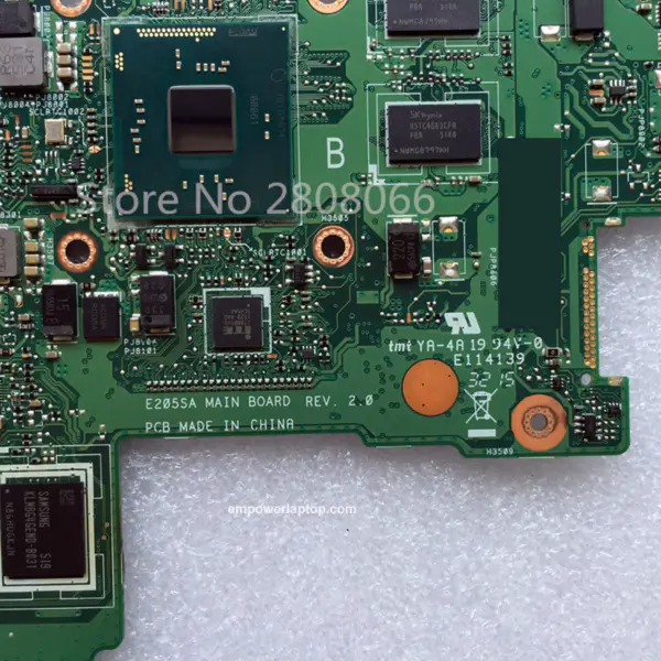 Základní deska Asus E205SA E205SA REV2.0 integrovaná