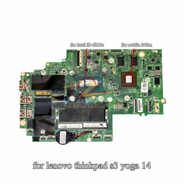 Základní deska Lenovo 00UP309 448.01107.0011 S3 yoga 14 i5-4210U GPU 840m