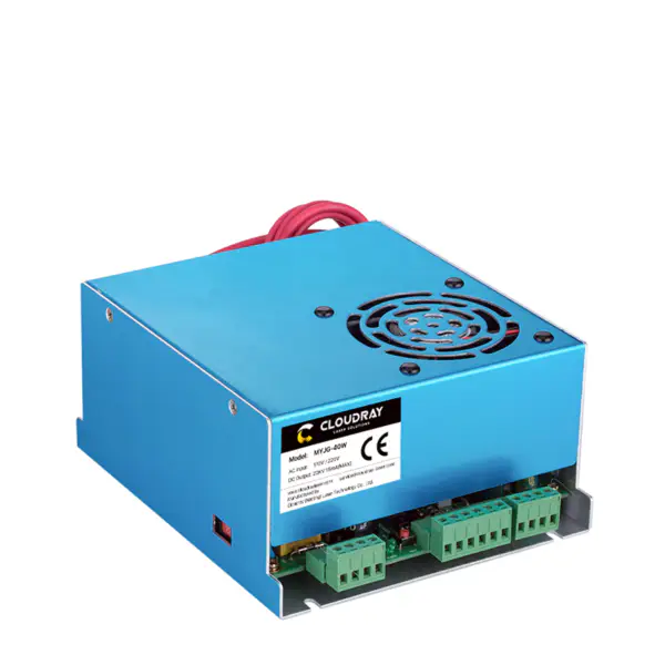 40W CO2 laserový zdroj MYJG 40WT 110V/220V pro laserový gravírovací stroj Model A
