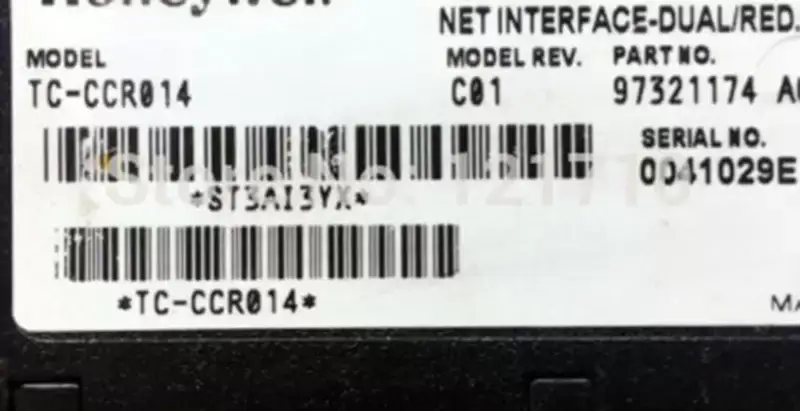 HONEYWELL REDUNDANT NET INTERFACE 61-3 TC-CCR014 C01 97321174 A01 průmyslová základní deska
