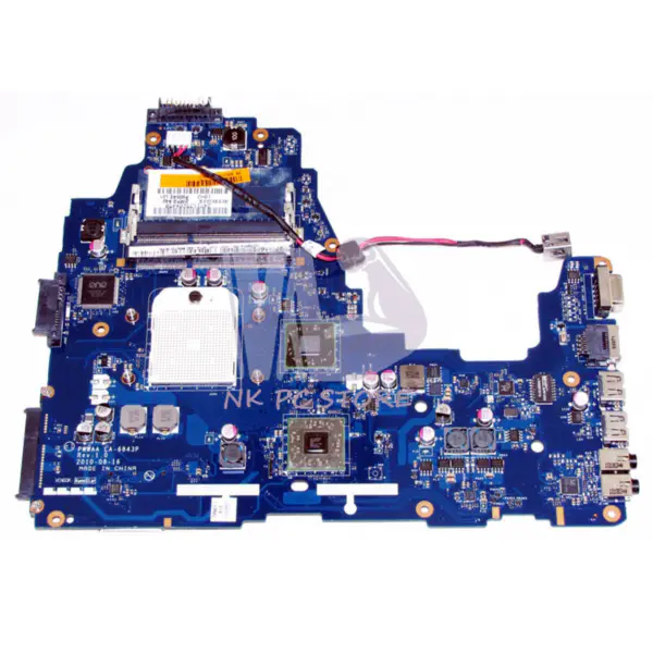 Základní deska Toshiba K000111550 C660 A660 A665 PWWAA LA-6843P Socket s1 CPU