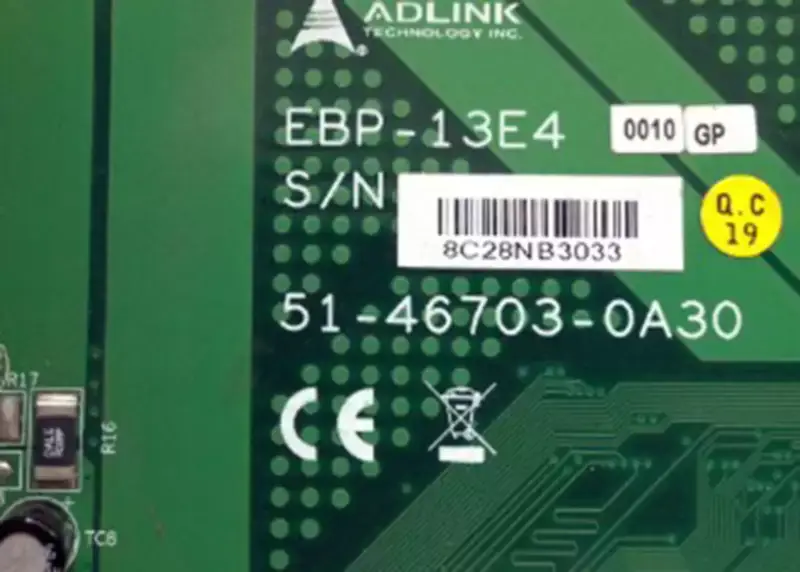 Deska ADLINK EBP-13E4 51-46703-0A30 pro průmyslové základní desky počítačů ADLINK