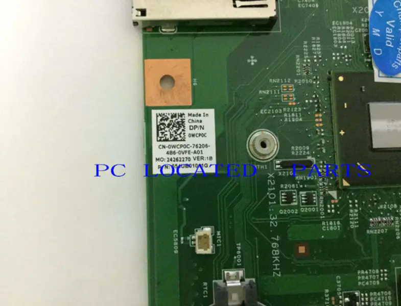 Základní deska Dell 0WCP0C DV15 MLK MXRD2 2520 PC