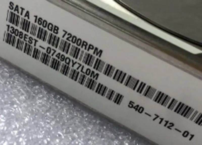 Sun SATA 540-7112-01 390-0351-03 0A33449 7200rpm 160G pro průmyslovou základní desku Sun Workstation
