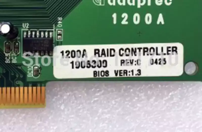 ADAPTEC ADAPTEC 1200A RAID CONTROLLER card 1906300 REV C průmyslová základní deska