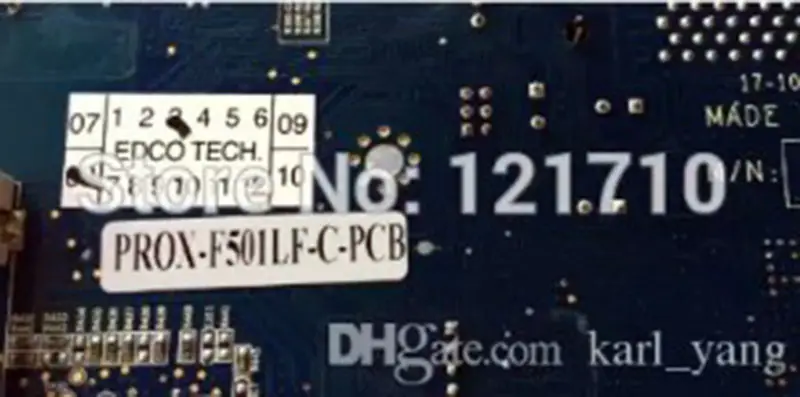 Protech Protech PROX-F501LF-C-PCB 17-106-950112 průmyslová základní deska