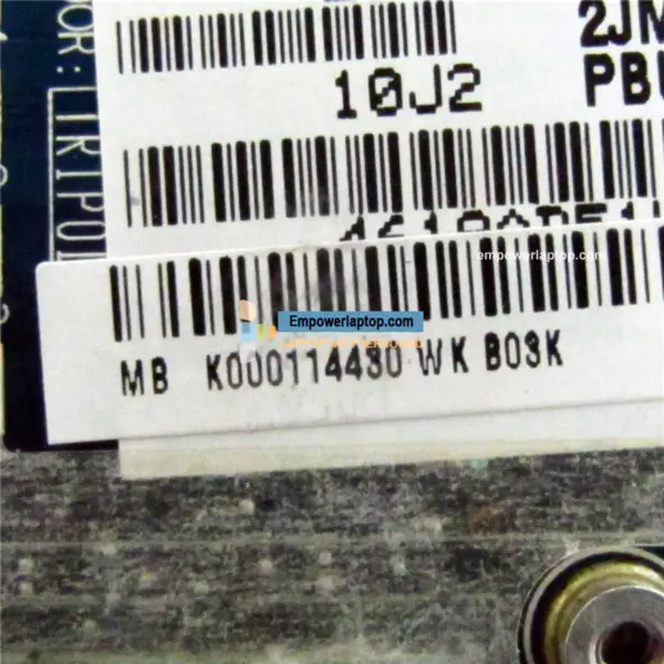 Základní deska Toshiba K000114430 NB500 LA-6855P n455 cpu