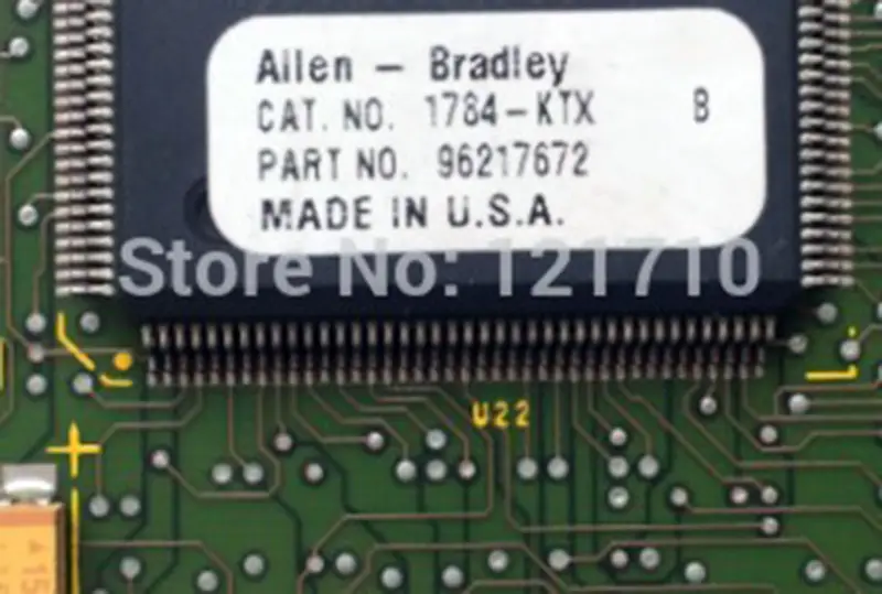 ALLEN-BRADLEY ALLEN-BRADLEY 1784-KTX Karta komunikačního rozhraní 96217672 962172 TON 20B 01 98313-549 0002 průmyslová základní deska