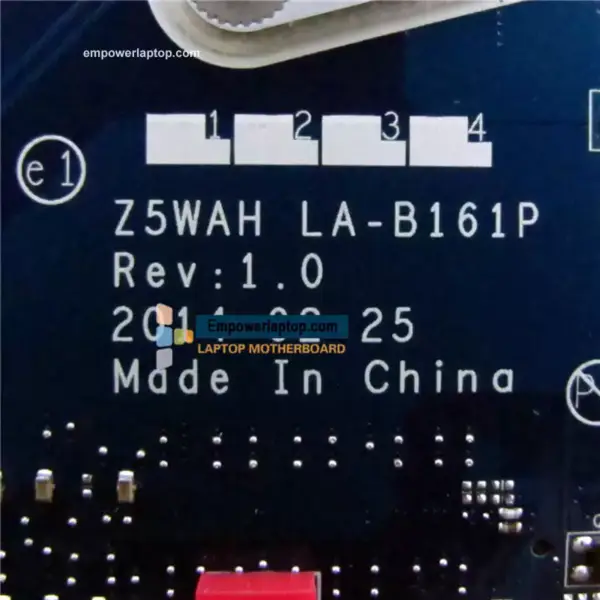 Základní deska Acer NBML811002 Z5WAH LA-B161P 15,6palcový procesor E5-571P Intel Core i3-4030U HD Graphics