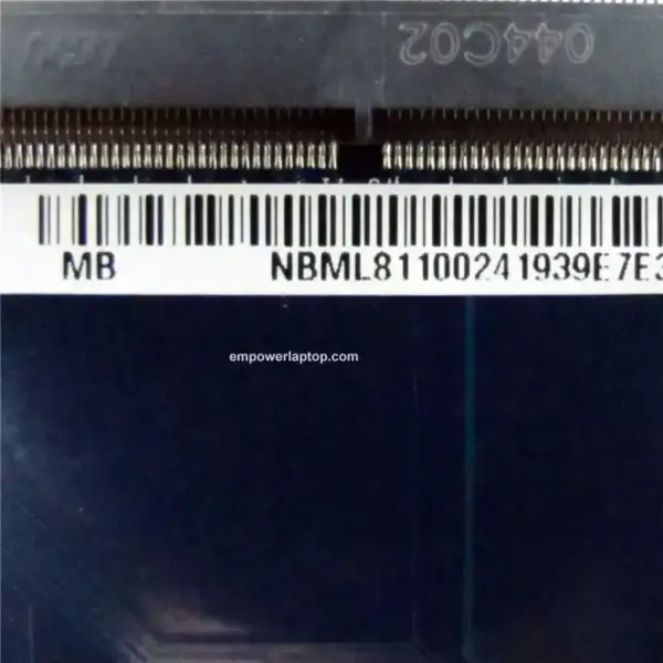 Základní deska Acer NBML811002 Z5WAH LA-B161P 15,6palcový procesor E5-571P Intel Core i3-4030U HD Graphics