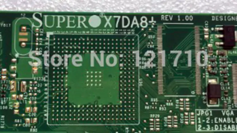 SUPER Průmyslová pracovní stanice dual lga771 SUPER X7DA8+ REV 1.00 průmyslová základní deska