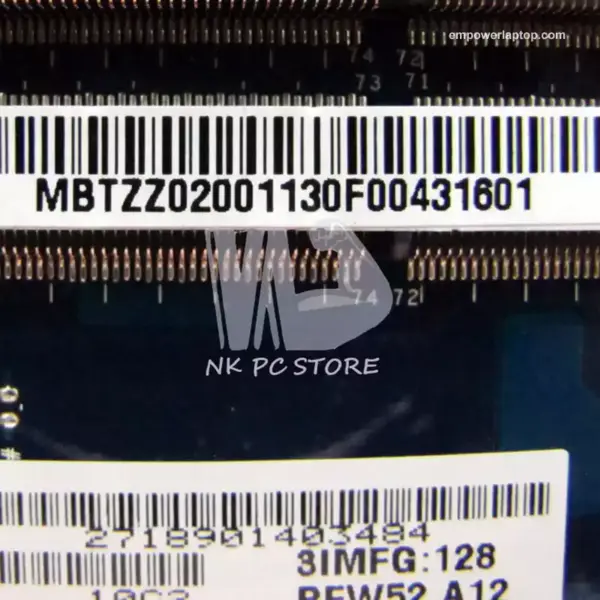 Základní deska Acer MB.TZZ02.001 MBTZZ02001 5736 5736z PEW72 LA-6631P 15.6'' GM45 CPU