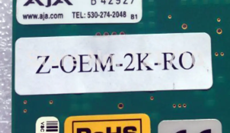 AJA AJA 102009-03 Z-OEM-2K-RO průmyslová základní deska
