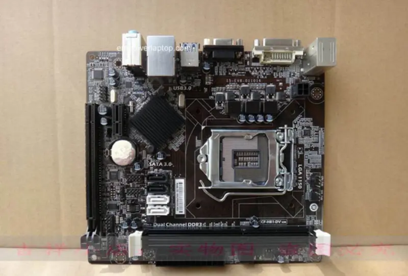 Barevná základní deska C.H81-DV all solid verze V20A 1150 s integrovanou deskou B85