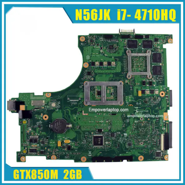 Základní deska Asus N56JK N56JK G56JK s i7 8 pamětí 2 sloty RAM REV 2.0