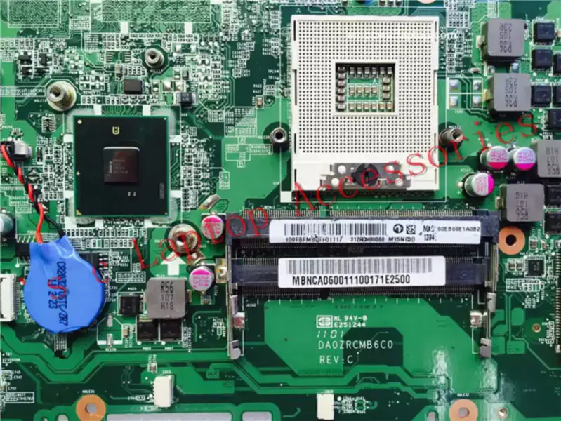 Základní deska Acer DA0ZRCMB6C0 E732 E732Z MBNCA06001 HM55 PGA989