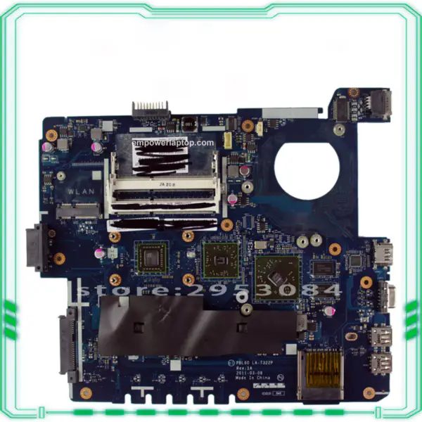 Základní deska Asus X53B K53B X53BY X53BR K53BY K53BR 512M HD6470M PBL80 PBL60 LA-7322P S
