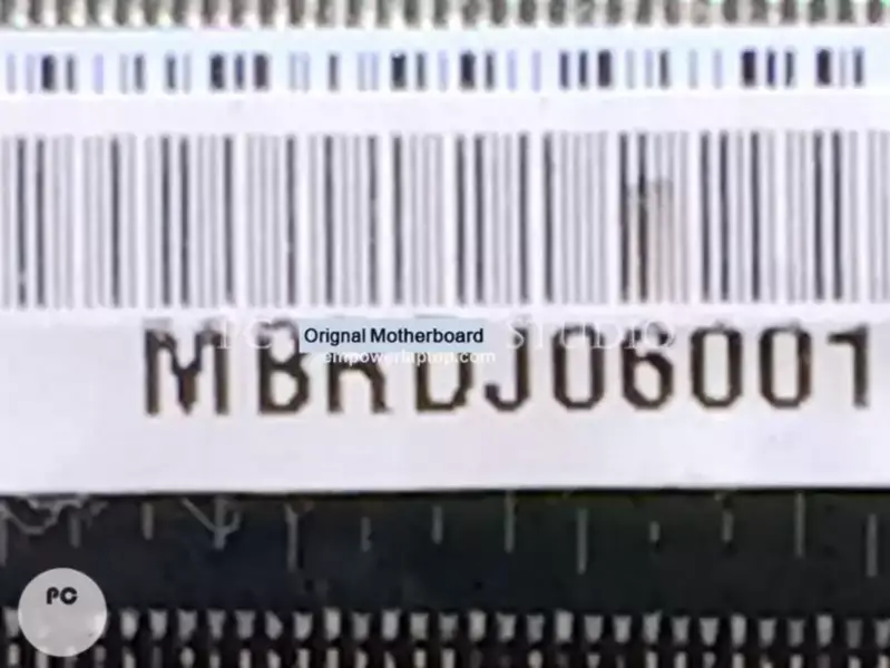 Základní deska Acer MBRDJ06001 DA0ZQ5MB6D0 ZQ5 4333 4733Z MB.RDJ06.001 GL40 cpu