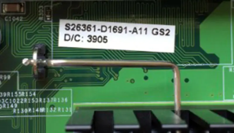SBS Technologies Průmyslové zdravotnické zařízení celsius R630 deska D1691-A11 S26361-D1691-A11 GS2 S2676 průmyslová základní deska
