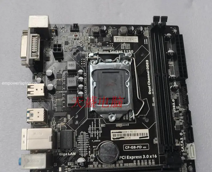 Barevná síťová karta B85M-D PRO V21 1150 pin základní deska