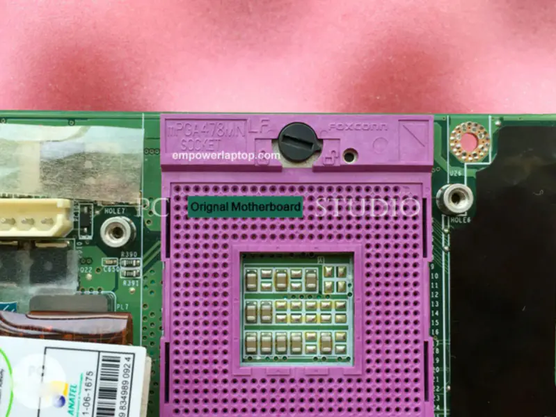 Toshiba základní deska A000027030 DA0TE1MB8F0 M300 M305 GL960 bez slotu pro GPU CPU