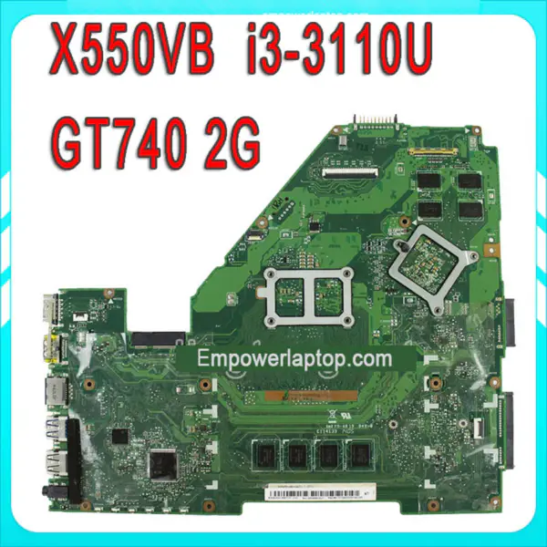 Základní deska Asus X550vb X550CC REV2.0 s procesorem i3-3110 GT740 2g