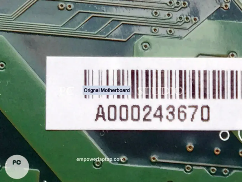 Základní deska Toshiba A000243670 DA0BD8MB8D0 S75Dt