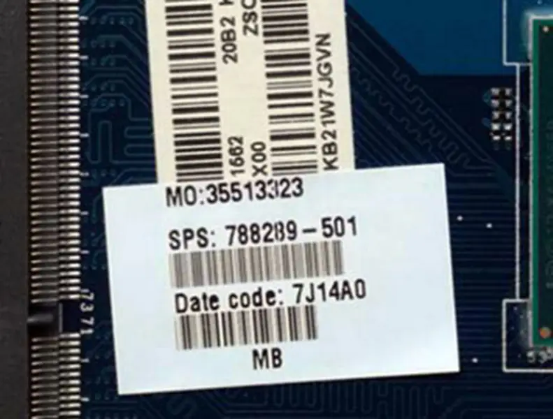 Základní deska HP 788289-501 15-R LA-A994P 788289-001