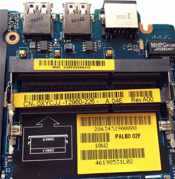 Základní deska Dell M14X R1 PALB0 LA-6801P HM67 0XYCJJ XYCJJ