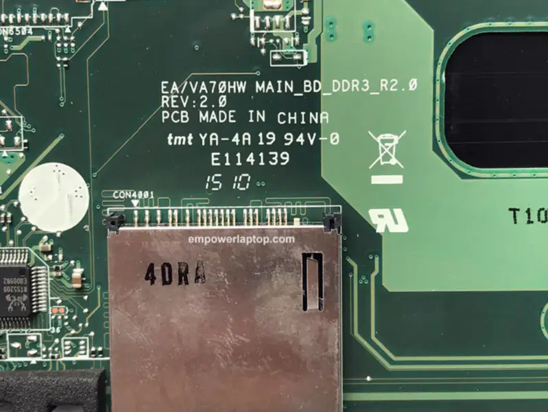 Základní deska Acer Superior E1-732 E1-772G NBMHL11001