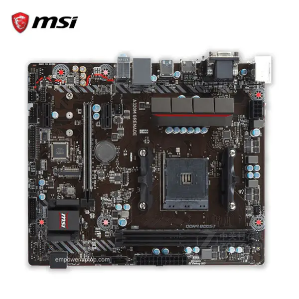 Základní deska MSI A320M GRENADE A320 AM4 Micro-ATX