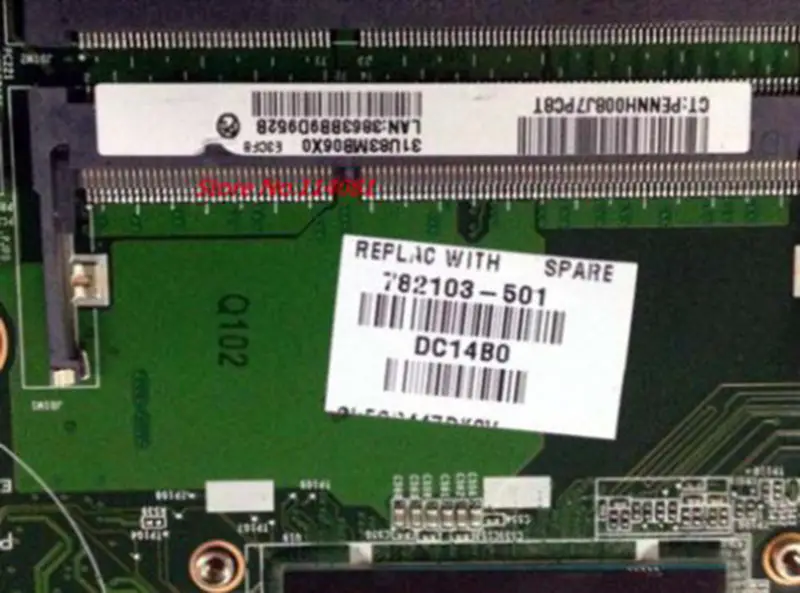 HP 782103-501 782103-001 DA0U83MB6E0 Základní deska I3