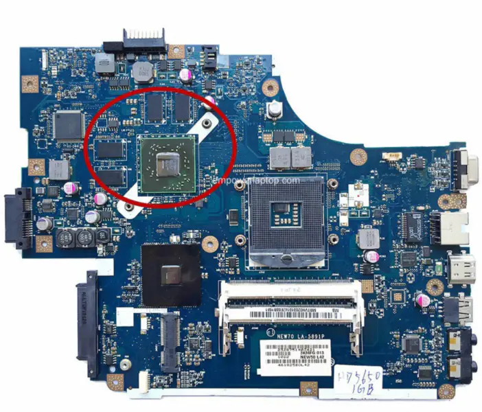 Acer 5741G 5742G Laptop MBTVH02001 70 LA-5891P HD 5650/1GB základní deska