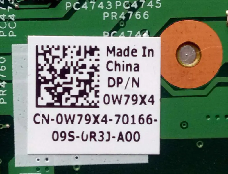 Základní deska Dell 3500 CN-0W79X4 0W79X4 W79X4 HM57 GT310M