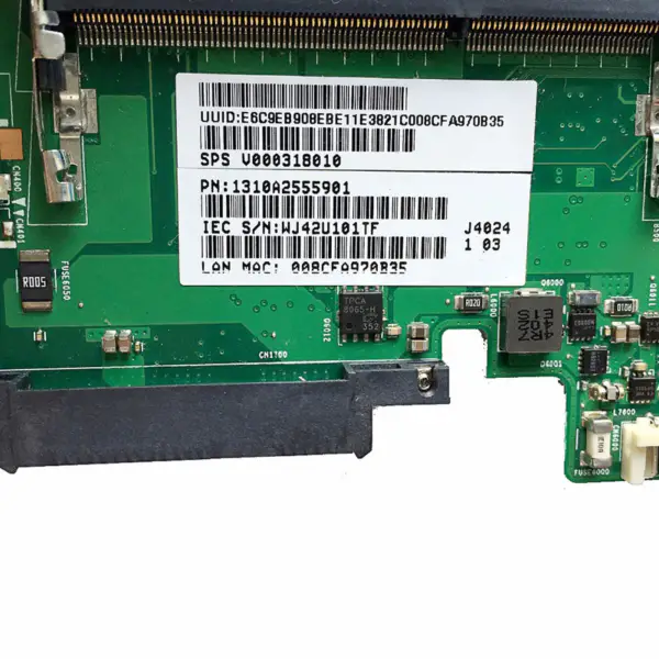 Základní deska Toshiba L50-A L55-A L50T-A L55T-A V000318010 PGA 947 CR10S-6050A2555901