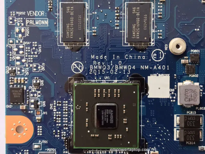 Základní deska Lenovo A G51-35 BMWQ3 BMWQ4 NM-A401 A8-7310 CPU