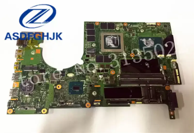 Základní deska Asus P5NCN P7NCN DDR4 SR2FQ I7-6700HQ dedikovaná N16E-GX-A1