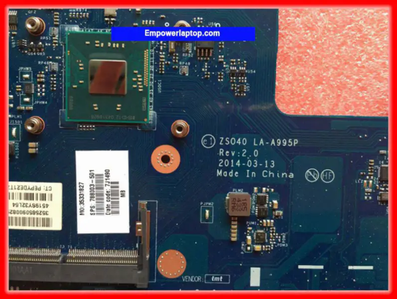 Základní deska HP 788003-001 788003-501 G3 14-R