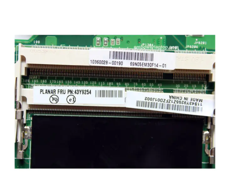 Základní deska Lenovo SL300 SL400 SL500 GM45 43Y9254 REV 2.3 P N 08N1-06Z0G00