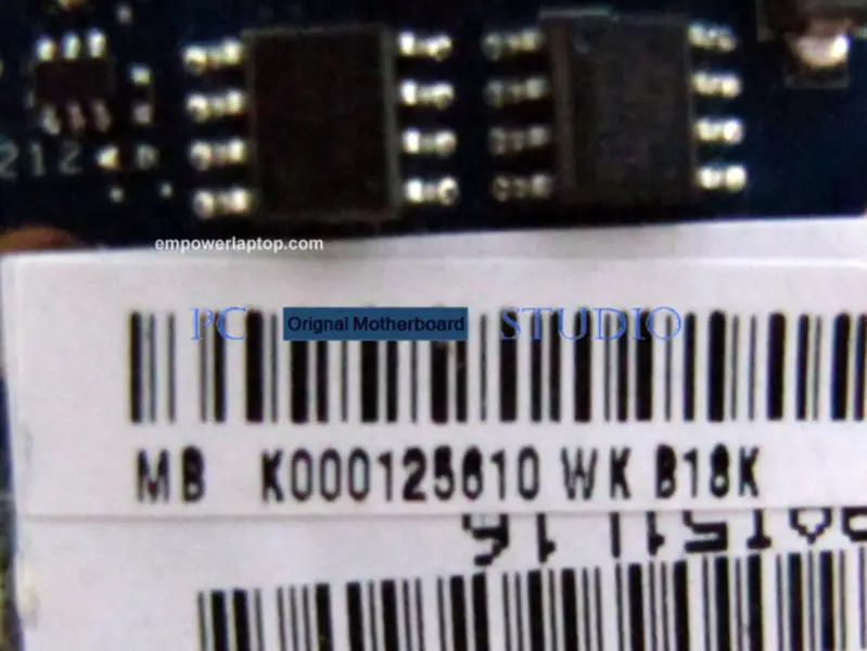 Základní deska Toshiba K000125610 PHQAA LA-6832P A655