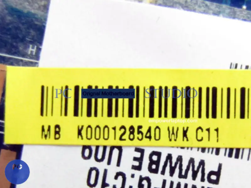 Základní deska Toshiba K000128540 PWWBE LA-6849P C660D PWWBE E-300 CPU