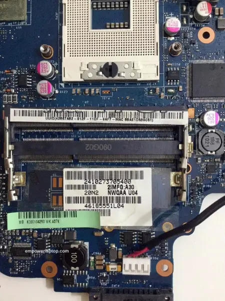 Základní deska Toshiba NWQAA LA-6061P K000104250 A660 HM55