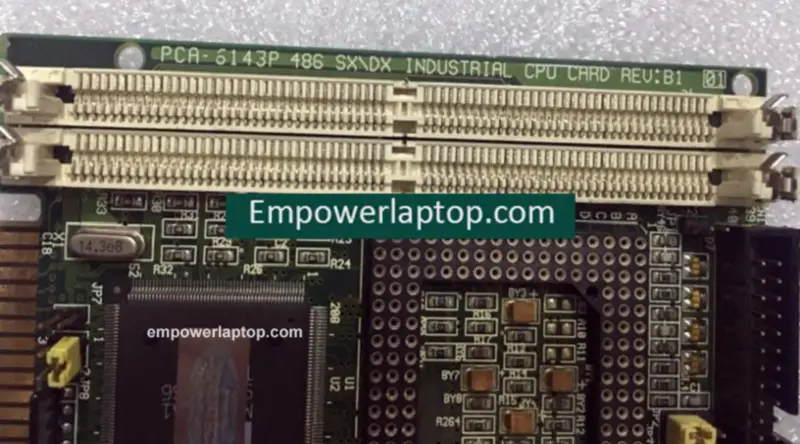Advantech PCA-6143P 486 SX DX INDUSTRIAL CPU CARD REV:B1