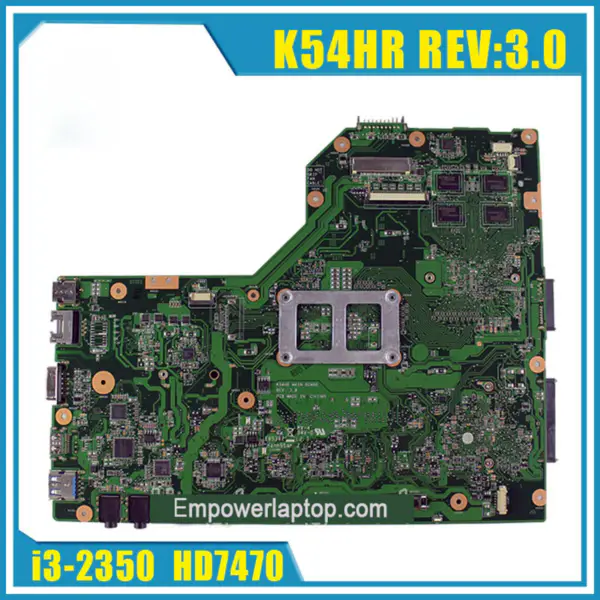 Základní deska Asus X54HR X54H X54HR X54HY K54HR REV 3.0 procesor i3 grafika HD 7470