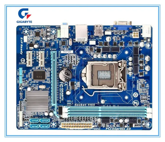 Gigabyte GA-H61M-S1 H61M-S1 LGA1155 Polovodičová integrovaná základní deska