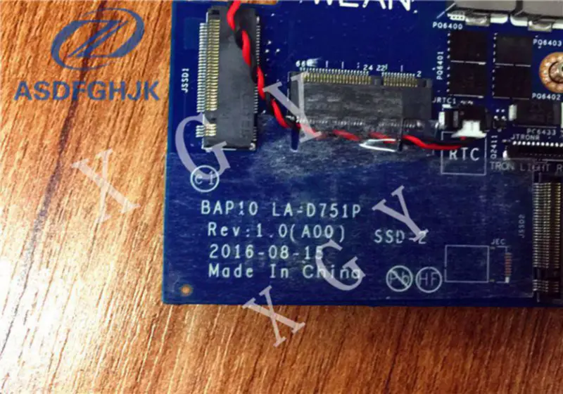 Základní deska Dell BAP10 LA-D751P Alienware 15 R3 SR2FQ i7-6700HQ