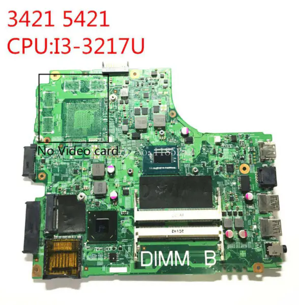 Základní deska Dell 3421 5421 CN-0PTNPF 0PTNPF PTNP s I3-3217U