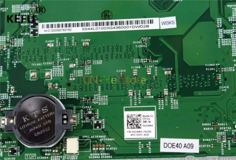 Základní deska Dell 5437 624N4 0624N4 CN-0624N4 VKJ89 i7-4500U